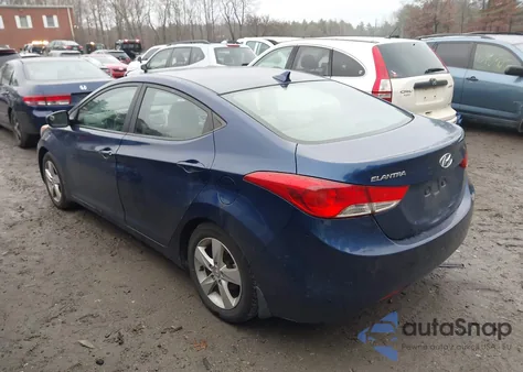 2013 Hyundai Elantra Gls/Limited z USA, uszkodzony, nr VIN KMHDH4AE6DU530947